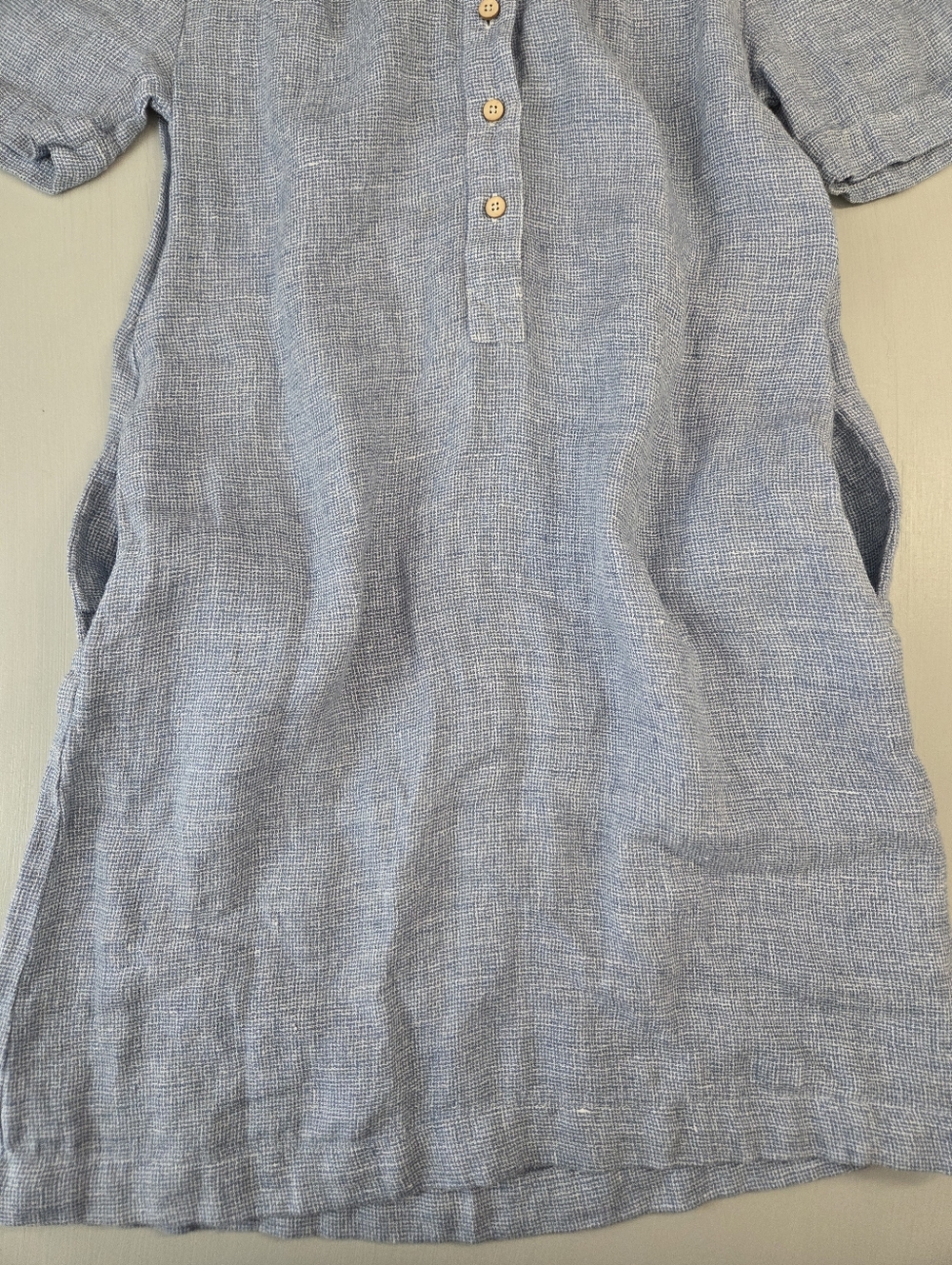 Faherty Hana Linen Dress - Picture 4 of 13